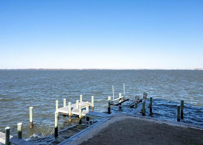 Ferienhaus Quiet Bayside Pintail Point With Outdoor Pool! Ocean Stadt
